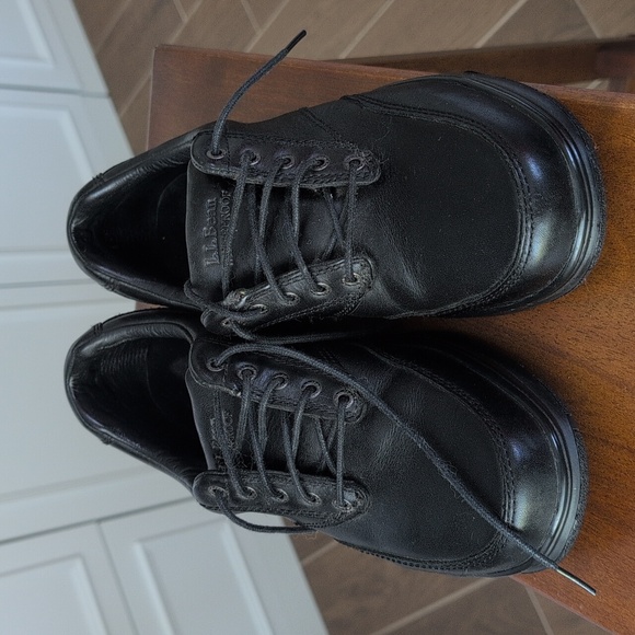 LL Bean Waterproof Oxford shoes mens 9.5 - Picture 2 of 12
